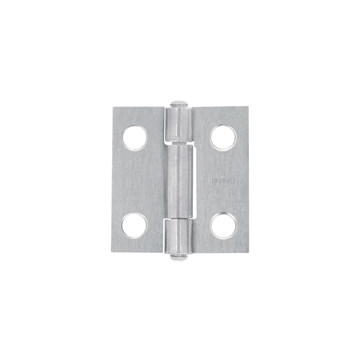 Bisagra rectangular 1' acero pulido, HERMEX