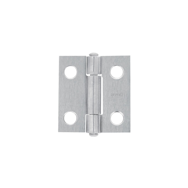 Bisagra rectangular 1' acero pulido, HERMEX