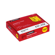 Bisagra rectangular 1-1/2' acero latonado, HERMEX