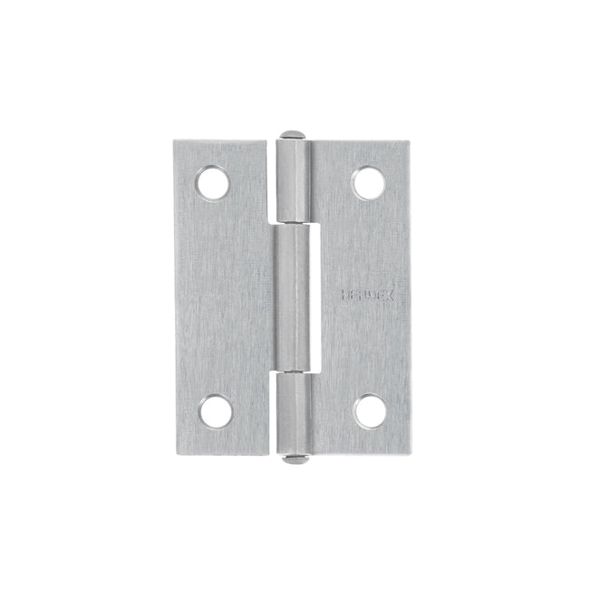 Bisagra rectangular 2' acero pulido, HERMEX