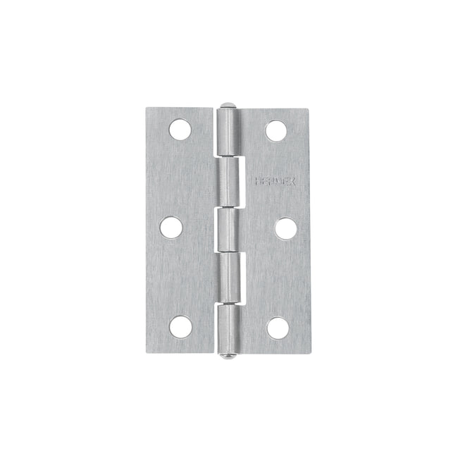 Bisagra rectangular 2-1/2' acero pulido, HERMEX