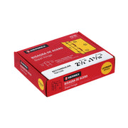 Bisagra rectangular 2-1/2' acero latonado, HERMEX