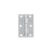 Bisagra rectangular 3' acero pulido, HERMEX