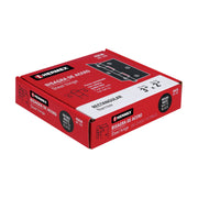 Bisagra rectangular 3' negra, HERMEX