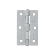 Bisagra rectangular 3-1/2' acero pulido, HERMEX