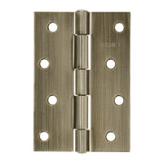 Bisagra rectangular 4' latón antiguo, HERMEX