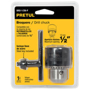 Broquero 1/2' con llave, PRETUL