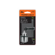 Broquero 1/4' con llave, cuerpo estriado, TRUPER EXPERT