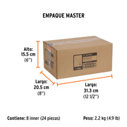 Broca para router, bocel cuarto, 1-1/8' con balero, TRUPER