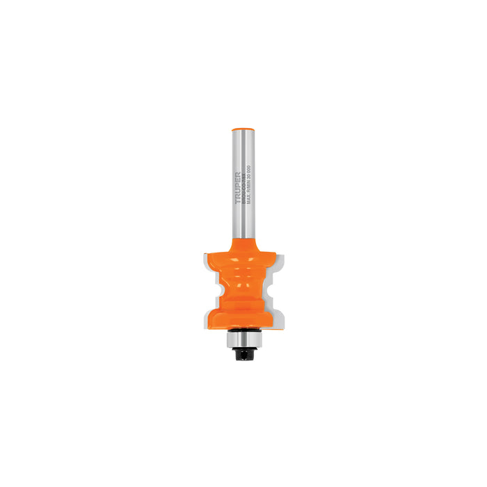 Broca para router, collarín, 7/8' con balero, TRUPER