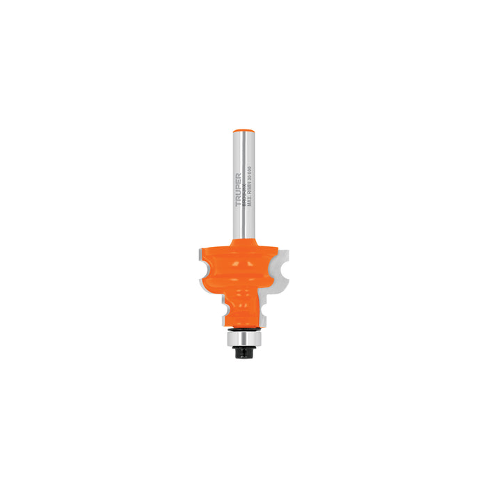 Broca router, jovel, 1', con balero, TRUPER