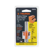 Broca router, jovel, 1', con balero, TRUPER