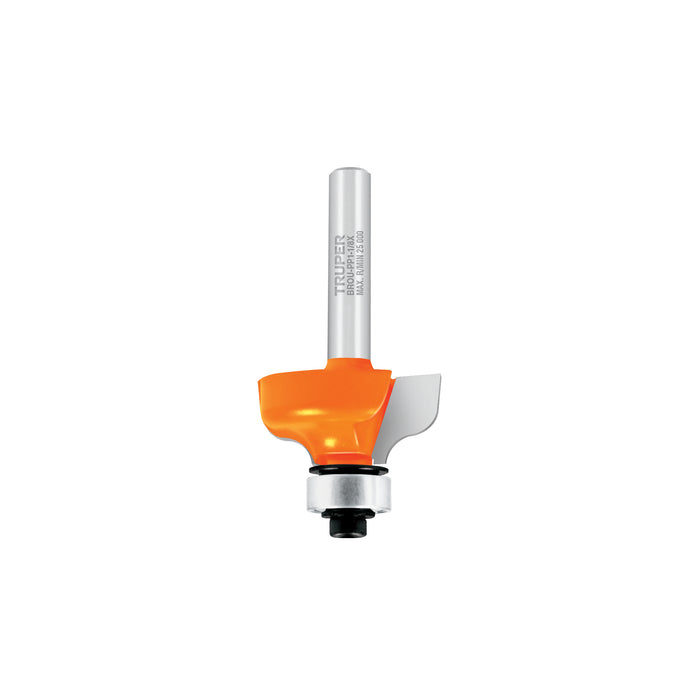 Broca para router, pecho paloma, 1-1/8' con balero, TRUPER