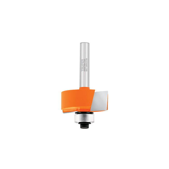 Broca para router, rebajado, 1-1/4' con balero, TRUPER