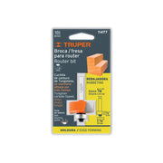 Broca para router, rebajado, 1-1/4' con balero, TRUPER