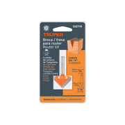 Broca para router, corte en 'V', 1-1/8', TRUPER