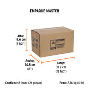 Broca para router, zafiro, 1-1/4', con balero, TRUPER