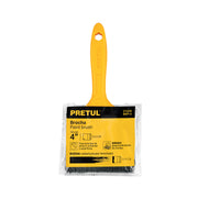 Brocha uso general de 4' con mango de plástico, PRETUL