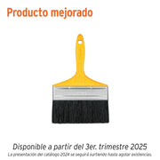 Brocha uso general de 6' con mango de plástico, PRETUL