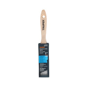 Brocha cerdas sintéticas 1' corte recto, mango de madera