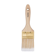 Brocha cerdas sintéticas 2-1/2' corte recto, mango de madera