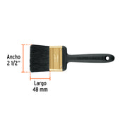 Brocha profesional de 2-1/2' mango de plástico, EXPERT