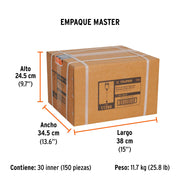 Broca SDS Plus 1/4 x 10', TRUPER