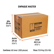 Broca SDS Plus 1/4 x 4', TRUPER