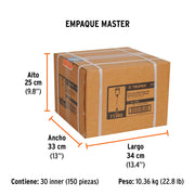 Broca SDS Plus 1/4 x 8', TRUPER