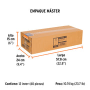 Broca SDS Plus 3/8 x 18', TRUPER