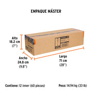 Broca SDS Plus 3/8 x 24', TRUPER