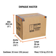Broca SDS Plus 3/8 x 6', TRUPER