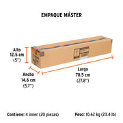Broca SDS Plus 5/8 x 24', TRUPER