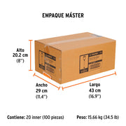 Broca SDS Plus 7/16 x 12', TRUPER