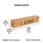 Broca SDS Max de 1-3/8 x 21', TRUPER