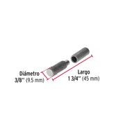 Bisagra tubular soldable de 3/8', HERMEX