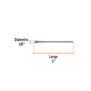 Broca para vidrio y azulejo de 1/8', TRUPER