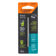Broca para vidrio y azulejo 3/16', TRUPER EXPERT