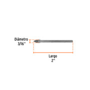 Broca para vidrio y azulejo de 3/16', TRUPER