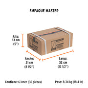 Cincel de corte frío de 1/2 X 10', TRUPER