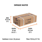 Cincel de corte frío de 1/2 X 12', TRUPER