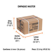Cincel de corte frío de 1 X 10', TRUPER