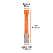 Cincel de corte frío de 1 X 8', TRUPER