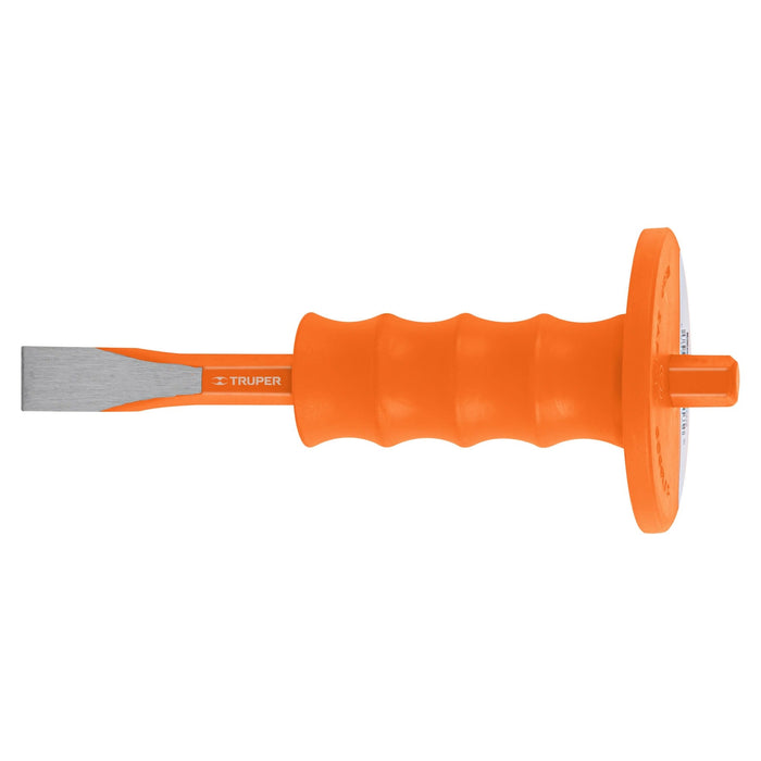Cincel de corte frío 3/4 x 8' con grip, TRUPER
