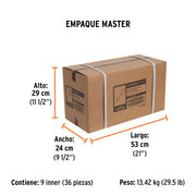Cincel de corte frío 3/4 x 8' con grip, TRUPER