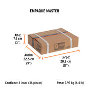 Cincel de corte frío de 3/8 X 6', TRUPER