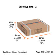 Cincel de corte frío de 3/8 X 8', TRUPER