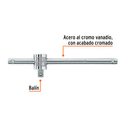Barra corrediza para dados cuadro 1/4', TRUPER