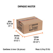 Cincel de corte frío de 5/8 X 8', TRUPER