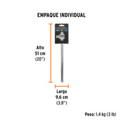Barra corrediza para dados cuadro 3/4', TRUPER